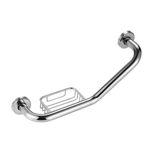 Bath Shower Grab Bars Stainless Steel Bathtub Arm Safety Handle Bathroom Wall Mount Handle Grip Tub Toilet Handrail