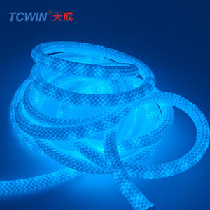 Tcwin 5V <span class=keywords><strong>RGB</strong></span> + IC ngoài trời không thấm nước Neon dẫn dải đèn thông minh địa chỉ IP67 Silicone cơ thể ánh sáng dây cho trong nhà ngoài trời - Product Image 3