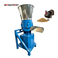 Machine à granulés d'aliments pour animaux à haute productivité PTO pour poulets, canards, volailles, fonctionnement semi-automatique, diamètre des granulés de 2 à 12 mm