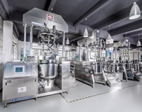 Émulsifiant sous vide à cisaillement élevé pour laboratoire, mélangeur et agitateur cosmétique pour shampoing, crème, lotion et liquides