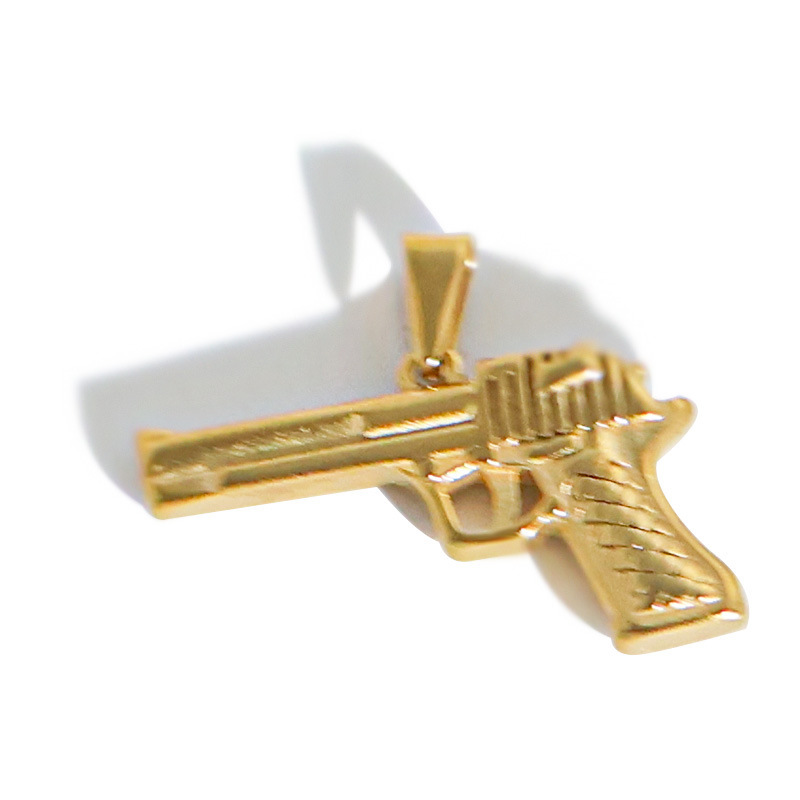 Zjq08-pistolet n°3 pièces d'or