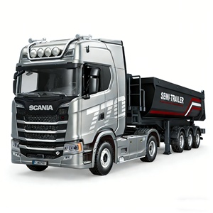 Nuovissimo Huina 1509 1/18 <span class=keywords><strong>Camion</strong></span> Ribaltabile <span class=keywords><strong>Telecomandato</strong></span> in Lega, Modello di Auto RC per Costruzioni e Ingegneria - Product Image 4