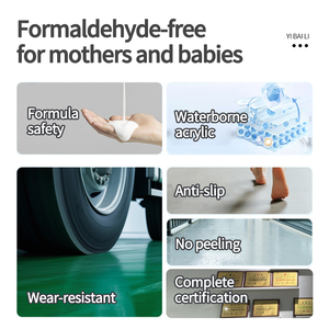 Sơn sàn cát màu Epoxy gốc nước, sàn Sơn Tự san phẳng, nghệ thuật, chống mài mòn, chống thấm nước và giống như đá cẩm thạch - Product Image 3