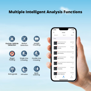 Système de <span class=keywords><strong>caméra</strong></span> de sécurité 8CH 5MP POE <span class=keywords><strong>IP</strong></span> 4K NVR Kit Audio bidirectionnel Vision nocturne <span class=keywords><strong>Enregistrement</strong></span> 24h/24 7j/7 CMS P2P HDD - Product Image 5
