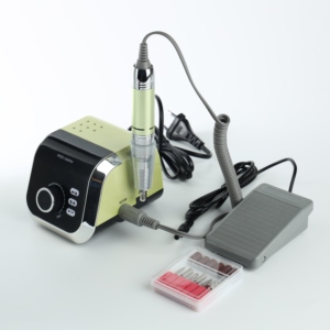 Aopous Perceuse à ongles électrique professionnelle 35000 tr/min Kit de lime à ongles Efile Pédale acrylique Gel ongles <span class=keywords><strong>manucure</strong></span> polissage - Product Image 1