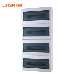 Cubierta de plástico IP30 y caja de panel de distribución MCB eléctrica de energía interior trasera de metal de 0,8mm - Product Image 5