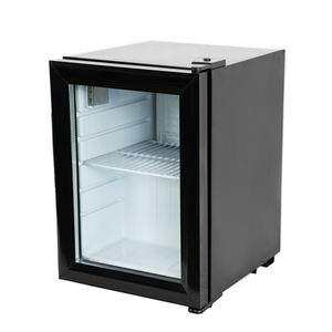 30l/40l/48l/68l/78l/98l/108l/118l/118l מיני בר מקרר מדחס מערכת קירור דלת זכוכית מקרר - Product Image 3