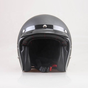 Casco de carreras con certificación DOT & ECE, ABS, doble visera abatible, tamaño XL, casco de motocicleta de media cara abierto con forro de espuma, precio de fábrica - Product Image 3