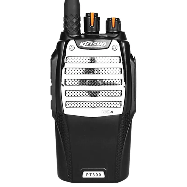 Kirisun PT300 High Power 5W Subtone Encryption IP66 Water Resistant 0-10KM Range Large Capacity Battery Emergency Walkie Talkie