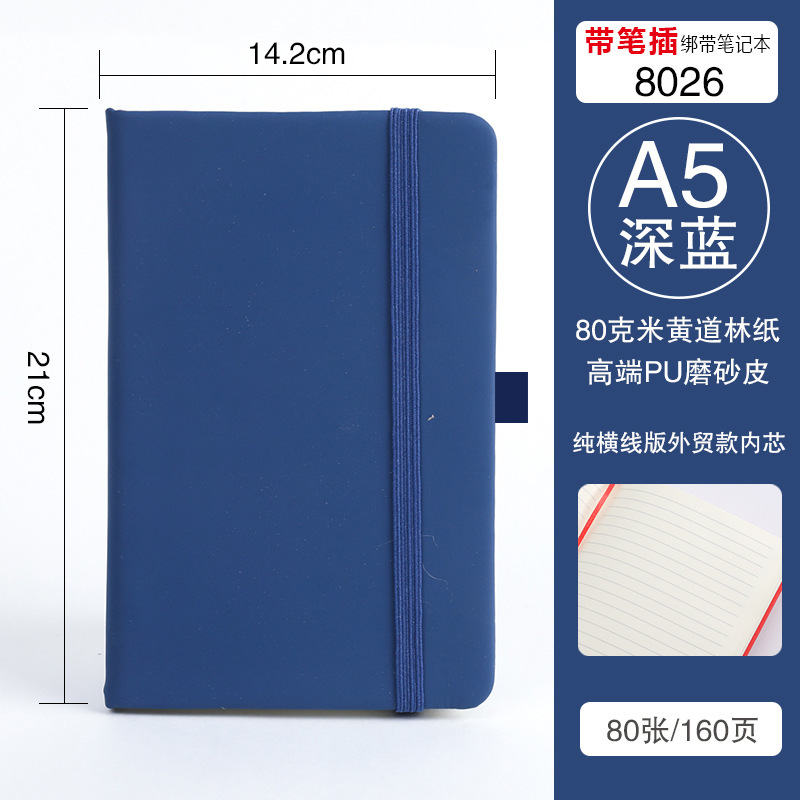 A5 dark blue