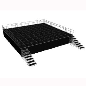 Lightweight wedding decor stage platform collapsible portable stage - Product Image 3