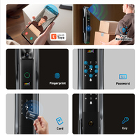 Serrure de porte intelligente à empreintes digitales avec reconnaissance faciale 3D, WiFi, haute sécurité, caméra OEM, portes en aluminium/acier, stockage cloud