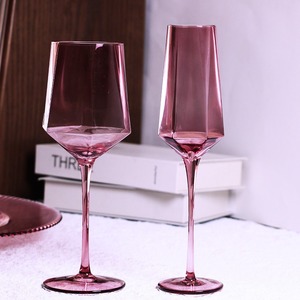 BLAIS – Verres à vin en cristal soufflé à la main, couleur prune élégante, <span class=keywords><strong>qualité</strong></span> supérieure, pour occasions spéciales – Ensemble économique – Lot de 1 - Product Image 3