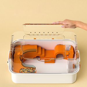 <span class=keywords><strong>Cage</strong></span> à <span class=keywords><strong>hamster</strong></span> grande villa avec roue d'exercice et abreuvoir gratuits, cachette pour <span class=keywords><strong>hamster</strong></span>, petite maison - Product Image 2