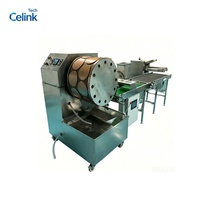 Máquina Automática para Hacer Envolturas de Rollitos Primavera / Máquina para Hacer Hojas de Masa para Rollitos Primavera con Control de Temperatura