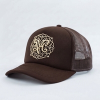 Gorras de Golf Profesionales Personalizadas de Fábrica OEM con Estampado 3D en Relieve y Malla de Espuma, Gorras Trucker de 5 Paneles para Hombre al por Mayor