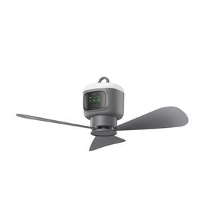 Ventilateur de plafond intelligent en plastique 12000 mAh alimenté par USB avec lumière, portable et détachable pour le camping – Vente directe usine - Product Image 3