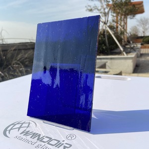 WANDIOR ขายส่งการออกแบบผนังที่มีสีสันผสมซิลิกาแก้ว Coe85 Coe95หลอมแผ่นแก้ว - Product Image 1