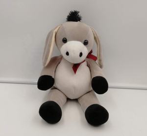 Harga Grosir Kustom Kualitas Tinggi OEM/ODM Mainan Mewah Lucu 13 Inci Mainan Keledai Licin Melar Squishies Hewan Ternak - Product Image 4