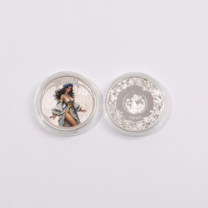 เหรียญเงินทรงกลมสีเงินบริสุทธิ์ขนาด1ออนซ์ขายส่งสี่ฤดูเทพธิดา - Product Image 6