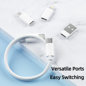 Multi Function <b>USB</b> <b>Cable</b> Kit Type C to <b>USB</b> Charging Data Transfer Set with Storage Box for Mobile Phone Tablet - Product Image 3