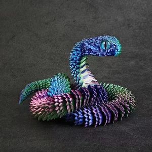 Jouets d'animaux articulés imprimés en 3D personnalisés pour l'affichage et les cadeaux pour enfants, jouet anti-stress - Product Image 1