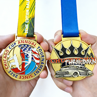 Piala Pabrik Medali Bola Voli untuk Penghargaan Olahraga dan Kompetisi Game, Medali Tim Juara, Medali Kosong Kustom