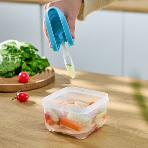 Multi-Functional Kitchen Fruit Vegetable Meat Storage Box Transparent Plastic <b>Refrigerator</b> Food <b>Container</b> Organizer With Lid - Product Image 3
