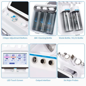 Máquinas Faciales Multifunción, Rejuvenecimiento de la Piel, Máquina Profesional de Hidradermoabrasión, Chorro de Oxígeno - Product Image 4