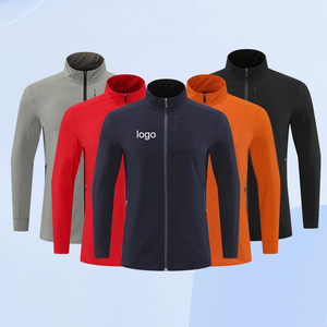 Customized Polyester Cotton Sweatsuit Pants And <b>Jacket</b> Set Sports Jogger Set High Quality Men - Product Image 4