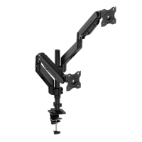 Support de moniteur double écran universel pour ordinateur de bureau, vente en gros OEM ODM Ningbo