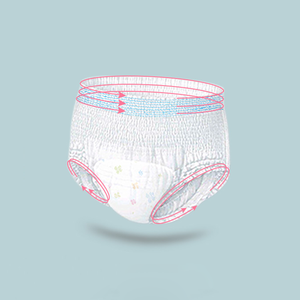 厂家直销夜间卫生护理柔软棉质超吸水月经裤进口SAP ISO9001认证 - Product Image 6