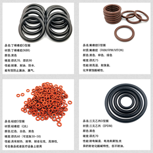 Teng Si Hua Joint torique en silicone de 5,0 mm de diamètre extérieur, haute élasticité, étanche - Product Image 3