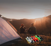 Poulie à cliquet de 4 mètres de long et de 4 millimètres d'épaisseur pour corde de camping, tendeur réglable, guide de tente, boucle de ceinture.