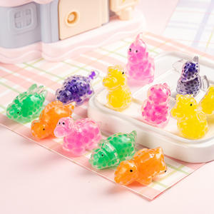 新しいデザイン高品質Tiktokポップ楽しいTPRスクイズ動物恐竜ビーズボールFidget感覚用ベントおもちゃ子供のため - Product Image 6