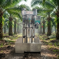 Nueva Prensa de Aceite Digital Totalmente Automática para la Producción de Aceite de Palma, Nuez de Karité y Soja, en Acero Inoxidable