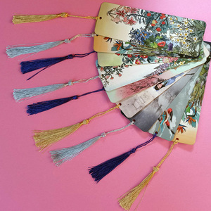 Tùy Chỉnh UV In Gấp Giấy Bookmark Khuyến Mại Tùy Chỉnh Từ Kim Loại Bookmark Với Trang Trí Độc Đáo - Product Image 6