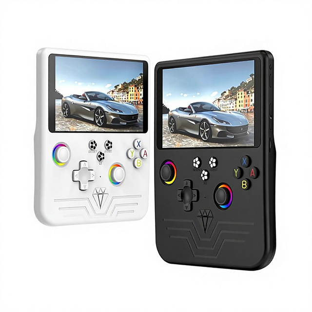 H5 Retro Handheld Game Console 6 Inch Large Screen 40000 Games 30+ Simulators 6000mAh Portable