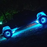 <strong>Best</strong> Set of LED <strong>Wheel</strong> <strong>Ring</strong> <strong>Lights</strong> Mixed Color Chaser Flowing for Bluetooth Compatible for Cars & Trucks Car <strong>Light</strong> Accessories