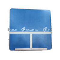 Funworldsport Commercial Drop Stitch Rebounder Air Tennis Mur Double Tissu Tennis Frapper Mur
