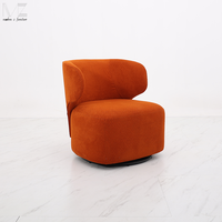 Fauteuil d'appoint Boucle pour salon, fauteuil rembourré, chaise de loisirs, mobilier d'hôtel