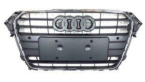 Griglia Anteriore Paraurti Auto Teambill per <span class=keywords><strong>AUDI</strong></span> <span class=keywords><strong>A4</strong></span> Avant <span class=keywords><strong>Allroad</strong></span> 2012-2015 8K0853651E Cromata - Product Image 3