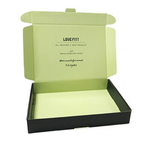 Caja de regalo de papel plegable de embalaje de lujo con su logotipo impreso personalizado para ropa interior, bikini y ropa caja de envío de alta calidad