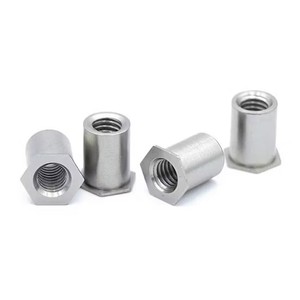 Stainless Steel Through <strong>Threaded</strong> Riveting Studs Blind Hole <strong>Self</strong> Clinching Insert <strong>Nuts</strong> Pressure Rivet <strong>Nut</strong> - Product Image 3