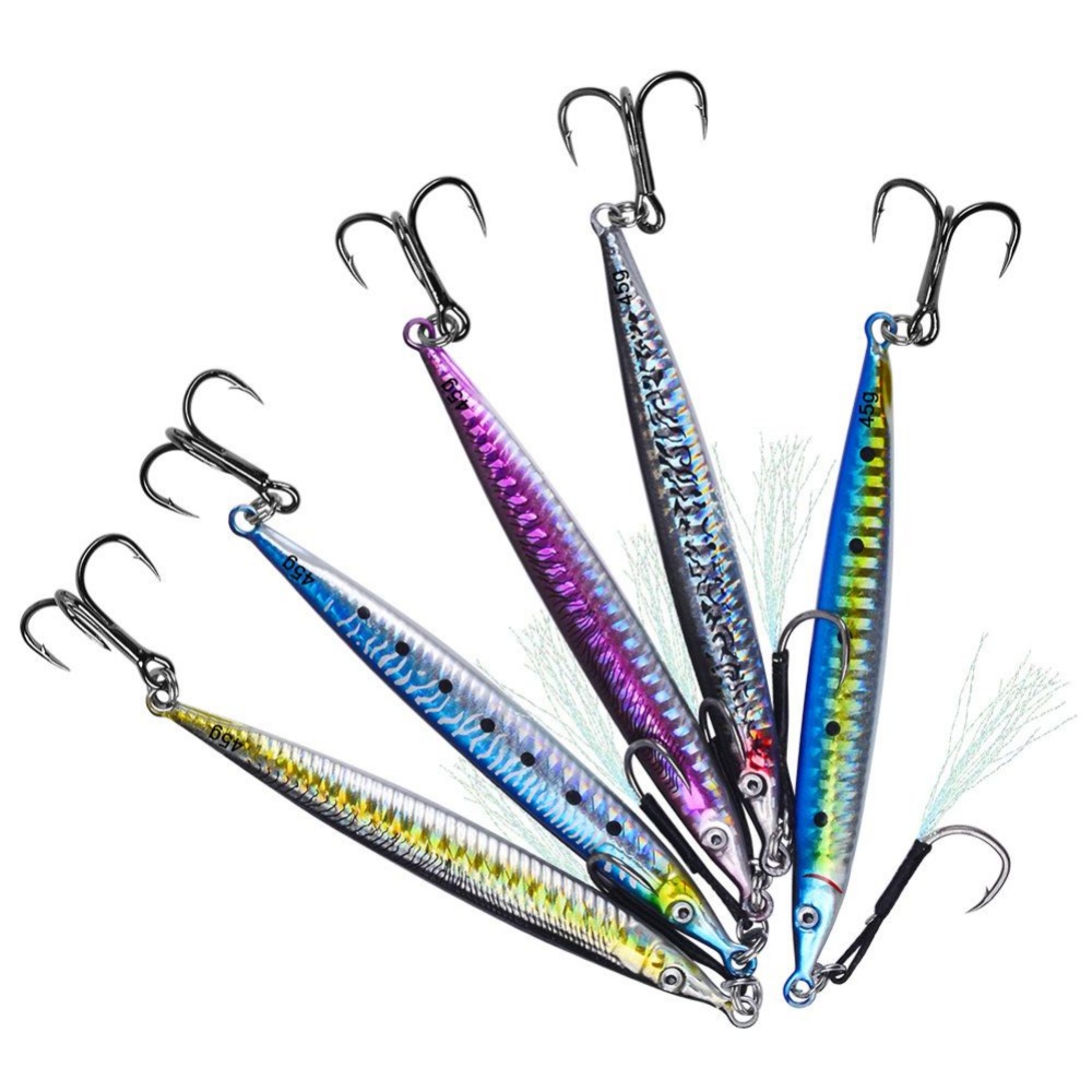 Wholesale High-quality Metal Lead Bait Long-distance Fast Sinking Lead Bait Seawater Boat Fishing with Hook Lead Bait