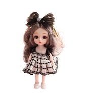 Nouvelle poupée de style charmant à habiller, 13 articulations, 16 cm, BJD, cadeau d'anniversaire pour fille, princesse, jouet pour enfants