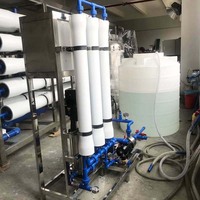 Système de traitement de l'eau minérale RO commerciale machine à eau pure système de filtration nano