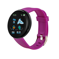 Precio de fábrica D18 Smartwatch Digital Sport Impermeable Android Pulsera Ritmo cardíaco Rastreador de sueño Función de llamada de respuesta IP67