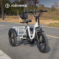 Vélo cargo électrique à pneus larges avec frein hydraulique, absorption des chocs, fourche avant, batterie LG720Wh, capacité de 150 kg, panier arrière, entrepôt UE
