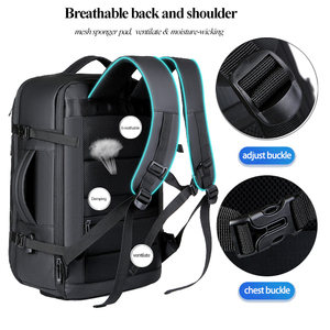 Zaino per Laptop da Uomo per Uso Quotidiano Universitario, Sport all'Aperto, Viaggi d'Affari - Product Image 4